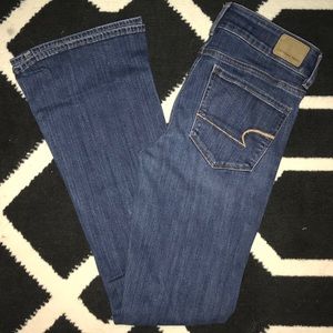 American Eagle Hi-Rise Artist Flare